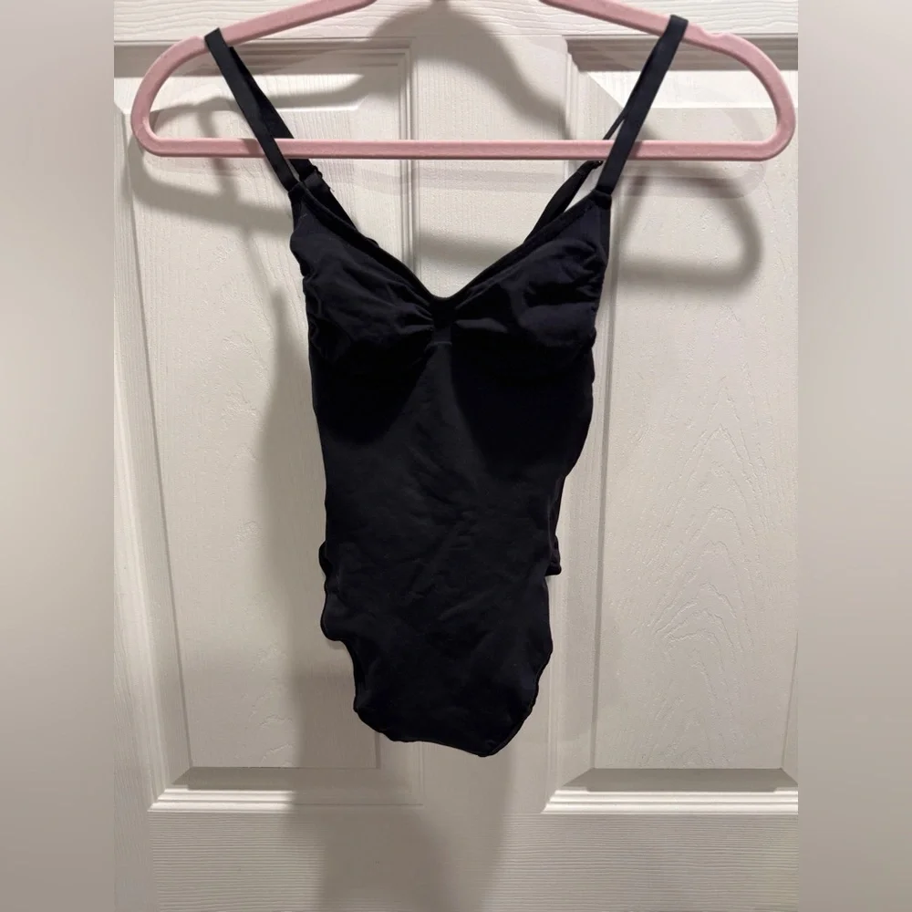 SKIMS Seamless Sculpt Thong Bodysuit Black Size Large NWOT - Picture 5 of 10